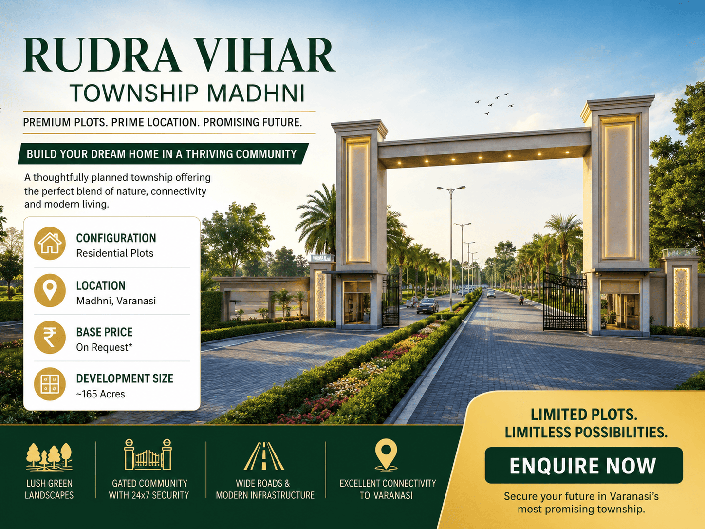 Rudra Vihar Township Madhni